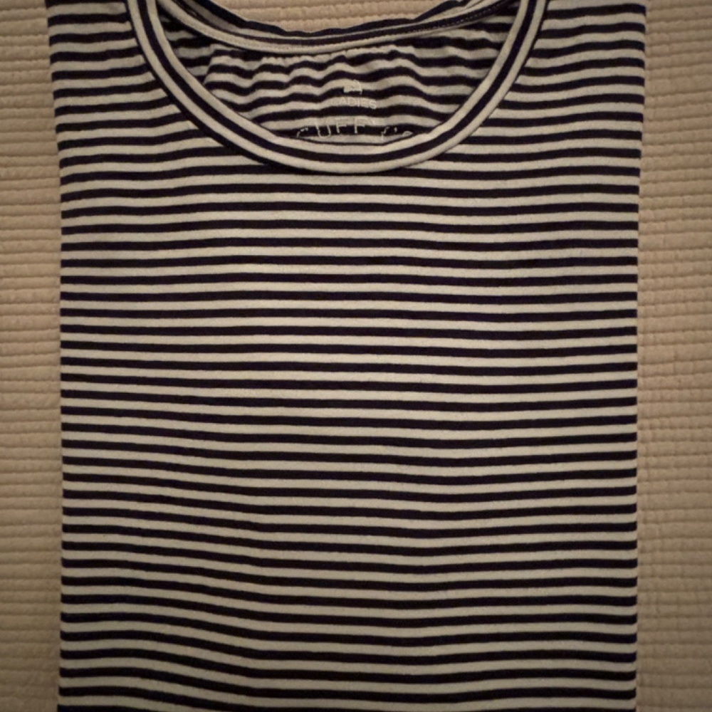Cuffy's of Cape Code Striped Tee Shirt